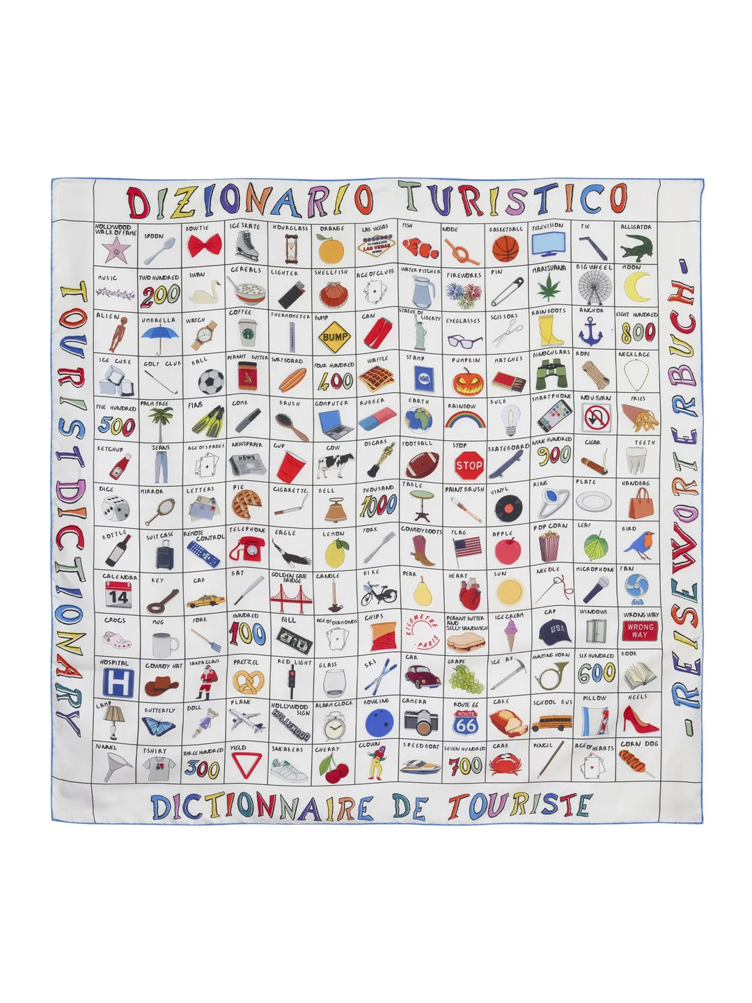America - Tourist Scarf Tourist Scarf