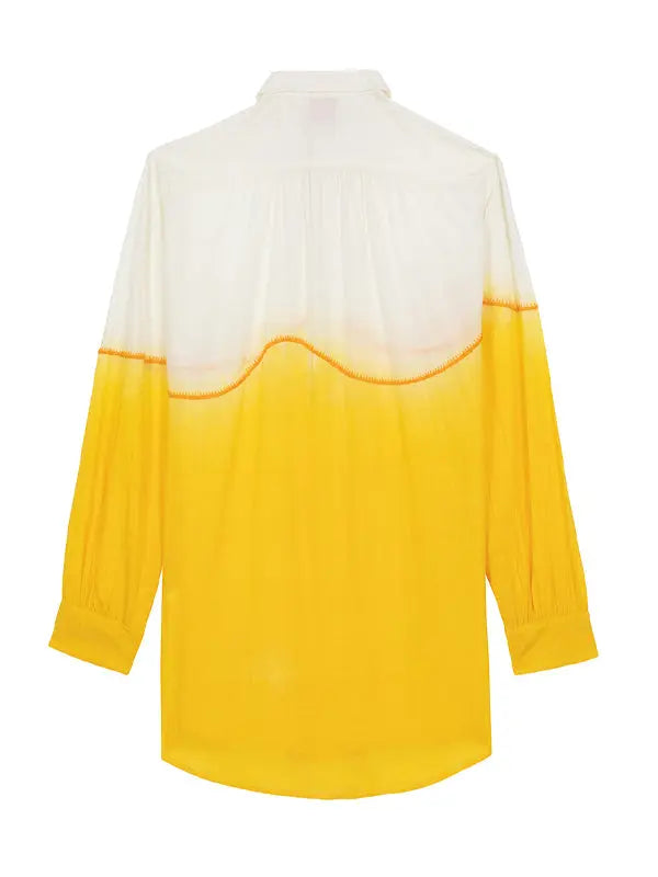 Dipped Shirt - Yellow Hawthorne, Portland, Oregon Kilometre Paris