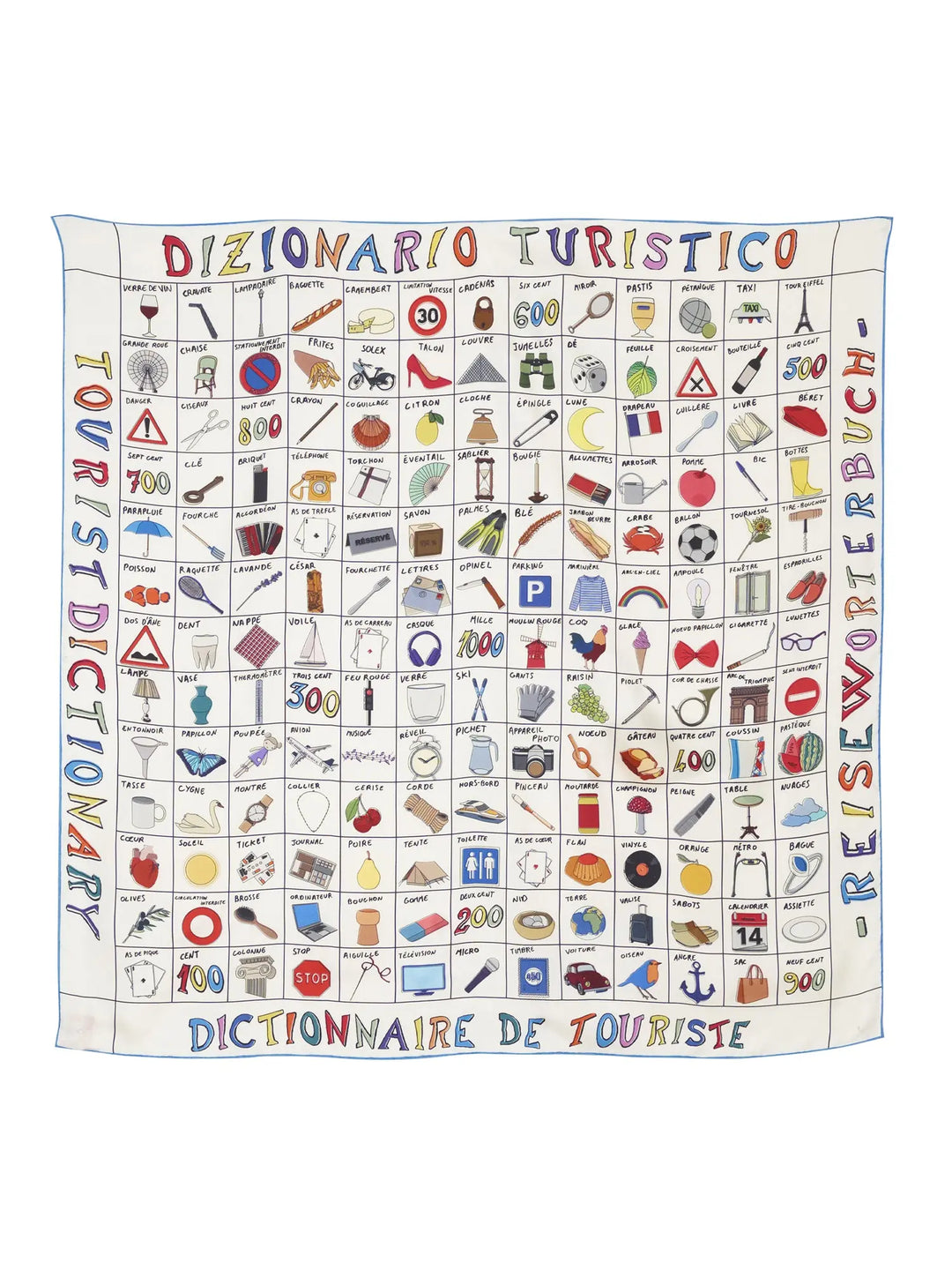 France - Tourist Scarf Tourist Scarf
