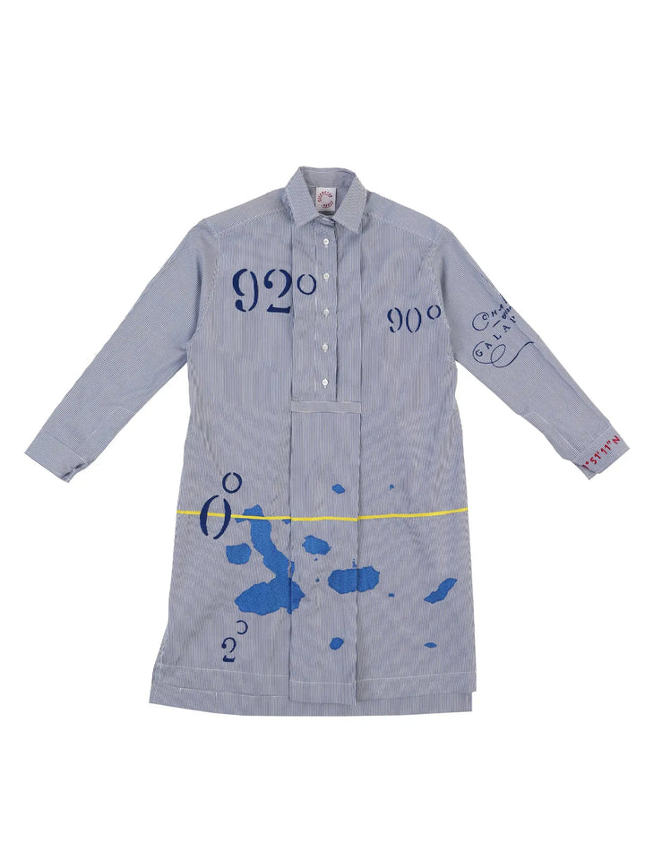 Galapagos Islands , Ecuador, Blue Stripes - K-shirt K-shirt