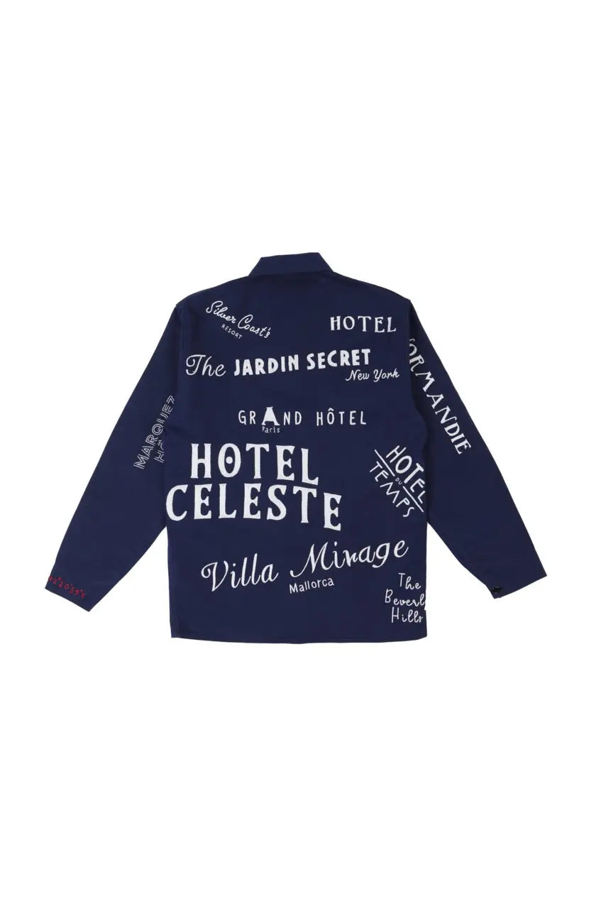 KILOMETRE HOTEL SINCE 2018 - Bleu de travail Bleu de travail