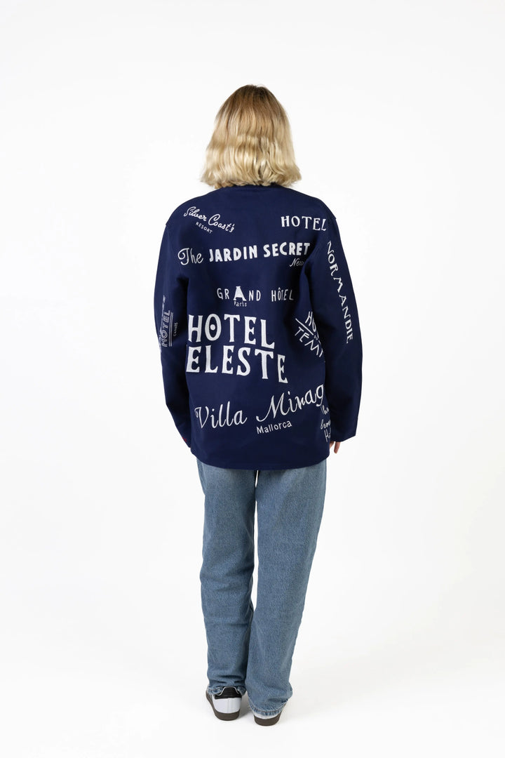 KILOMETRE HOTEL SINCE 2018 - Bleu de travail Bleu de travail