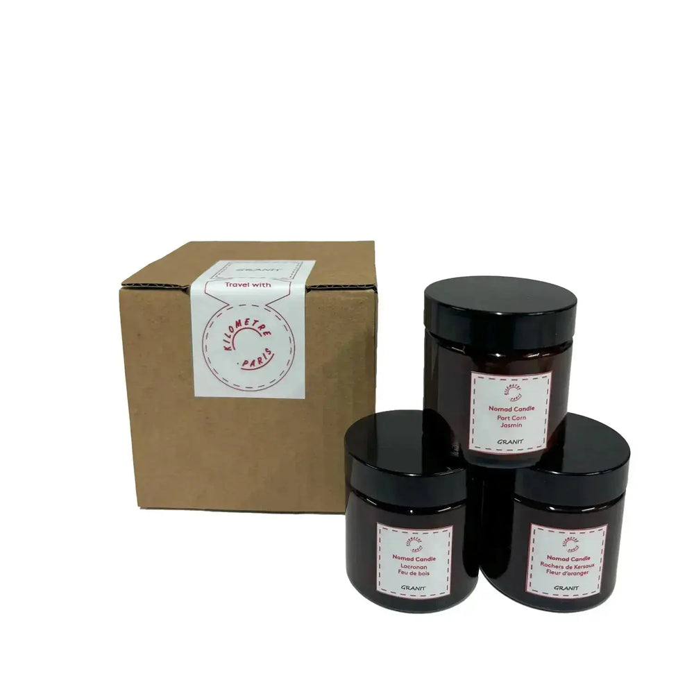 Feu de bois - Nomad candle - Kilometre Paris