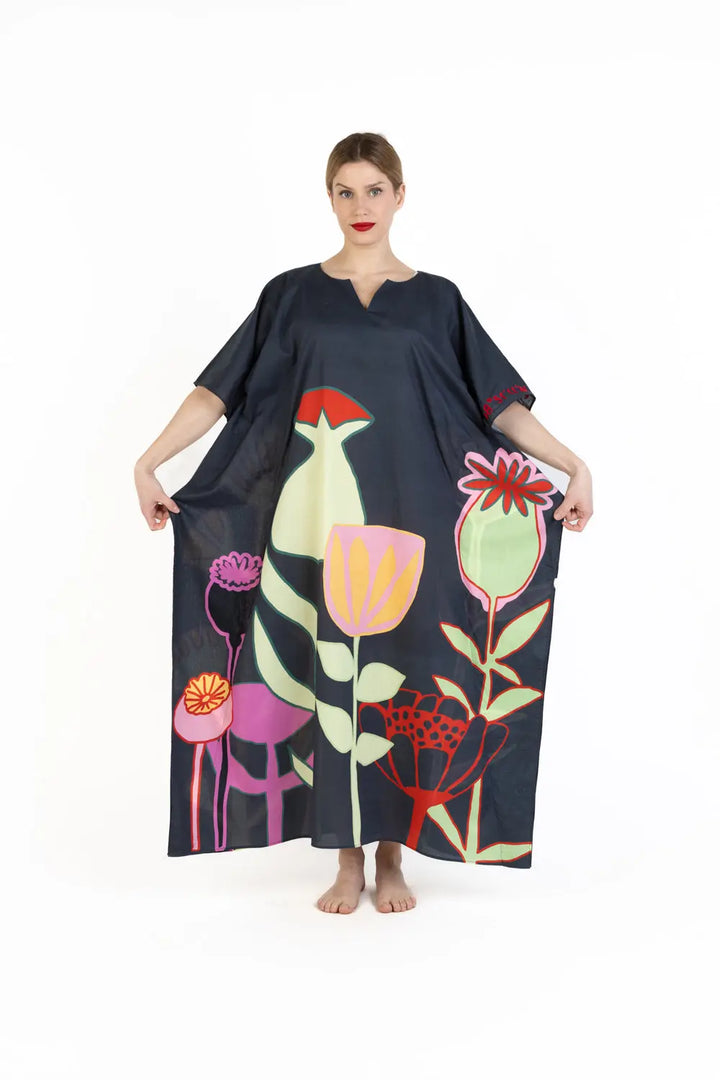 1000 Splendid flowers - Kaftan