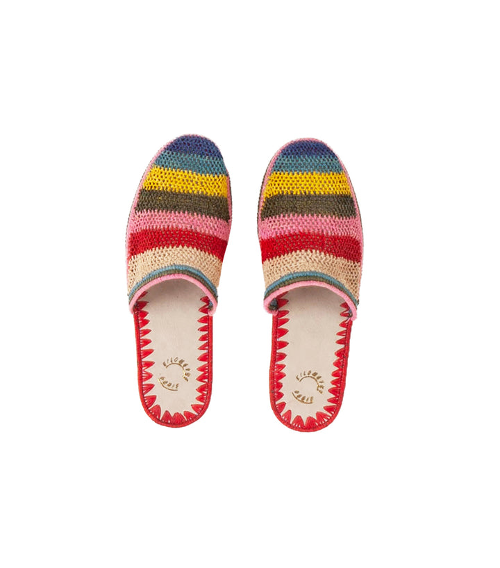 Step in line rainbow - Air Babouches