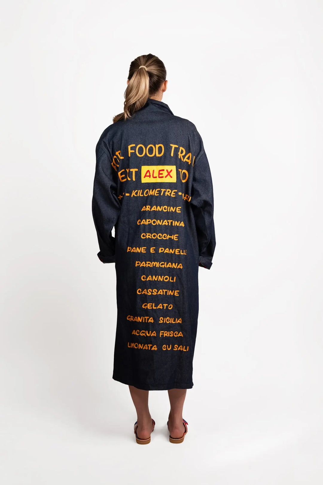 For food travel call Alex  - Dust Coat