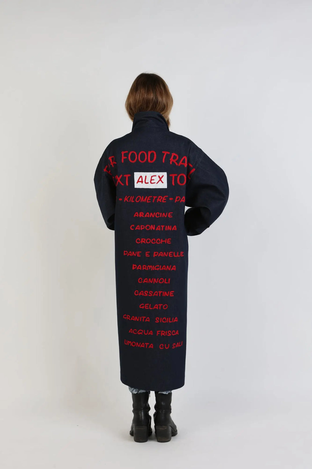 For food travel call Alex  - Dust Coat