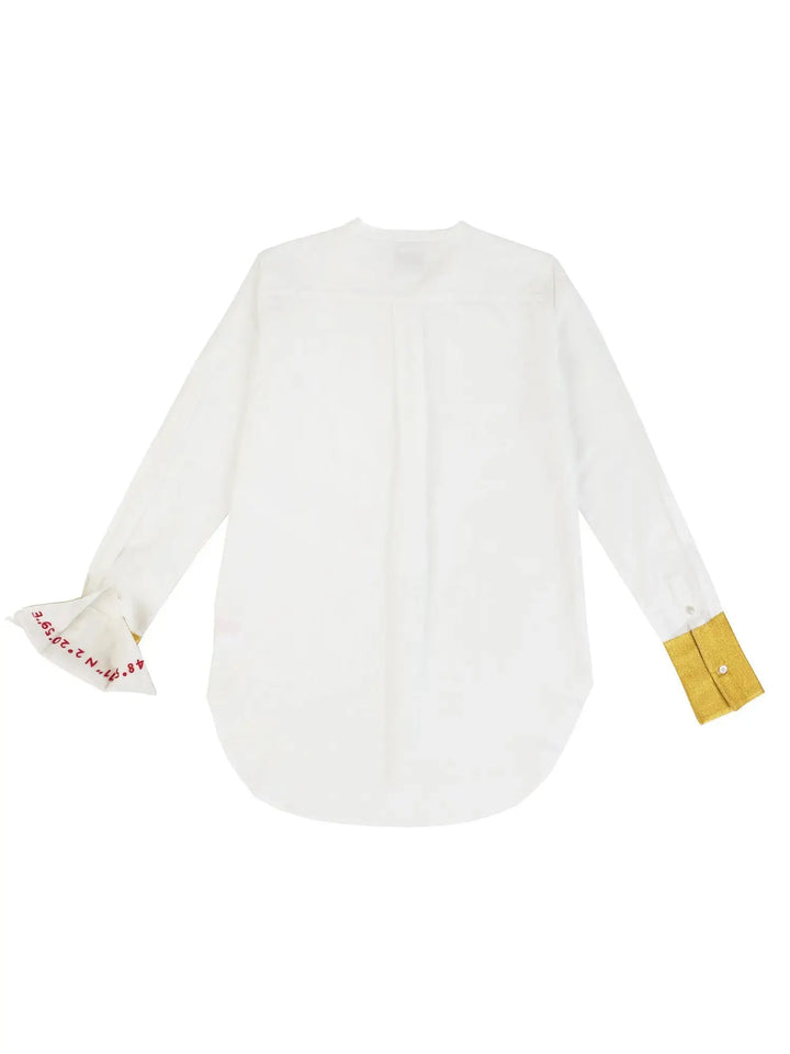 Hand embroidred cuffs - Feminine Masculine Kilometre Paris