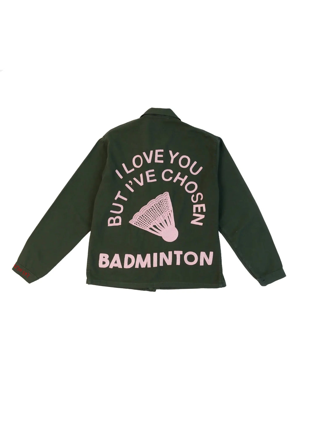I Love you but I Have Chosen Badminton - Blanc de travail Blanc de Travail