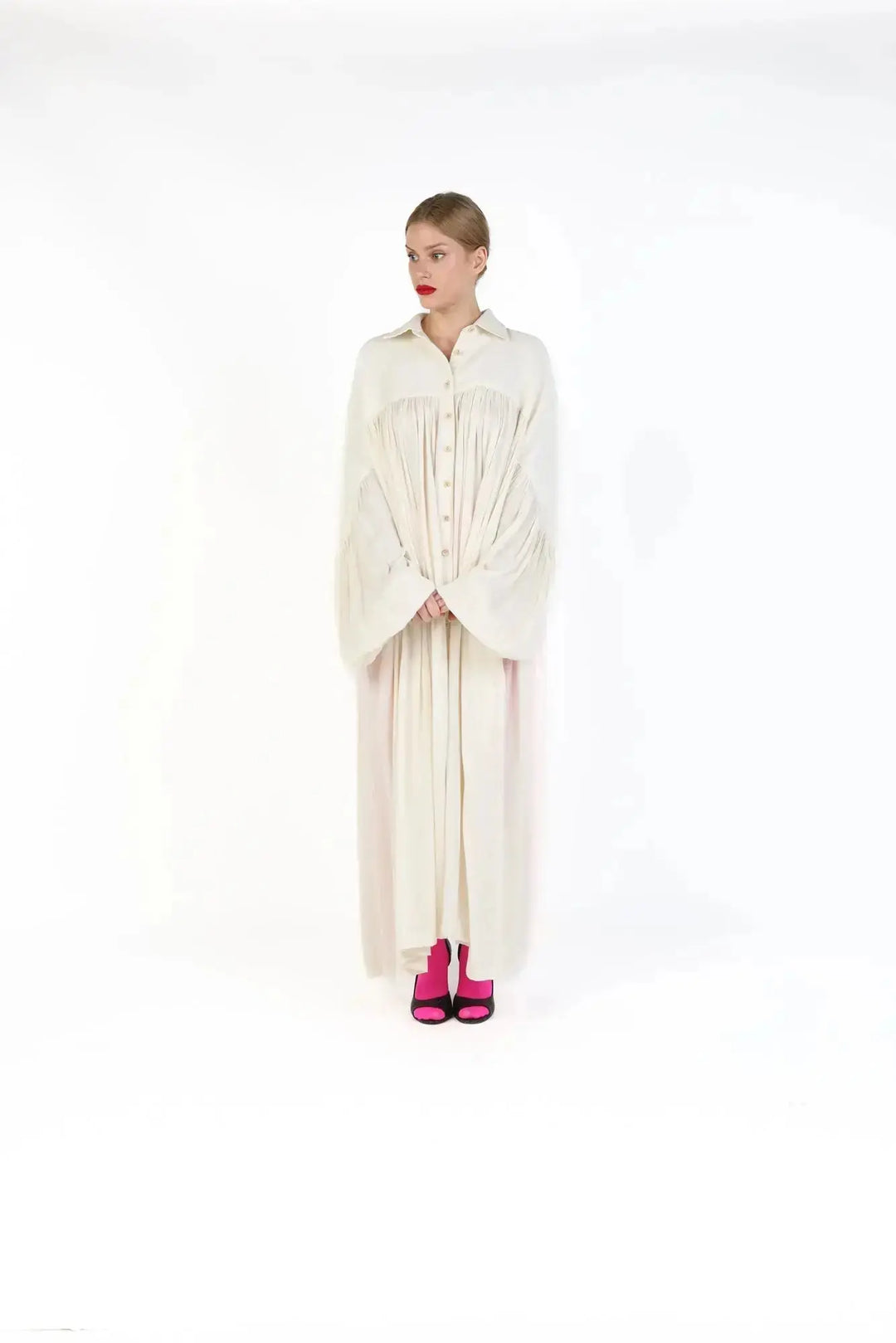 Kathamandu dress - Ananta Dress (off white cream) Yachtwear