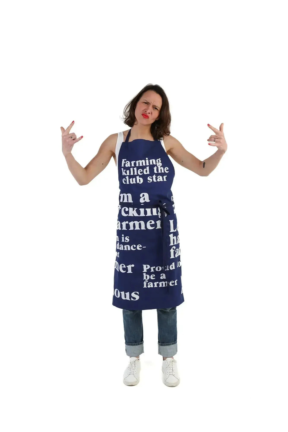 I'm a f*cking farmer - Apron - Kilometre Paris