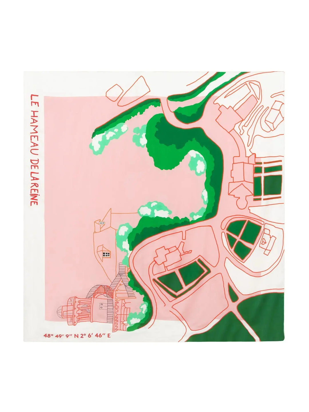 Le Hameau De La Reine, Chateau de Versailles - Scarf Scarf