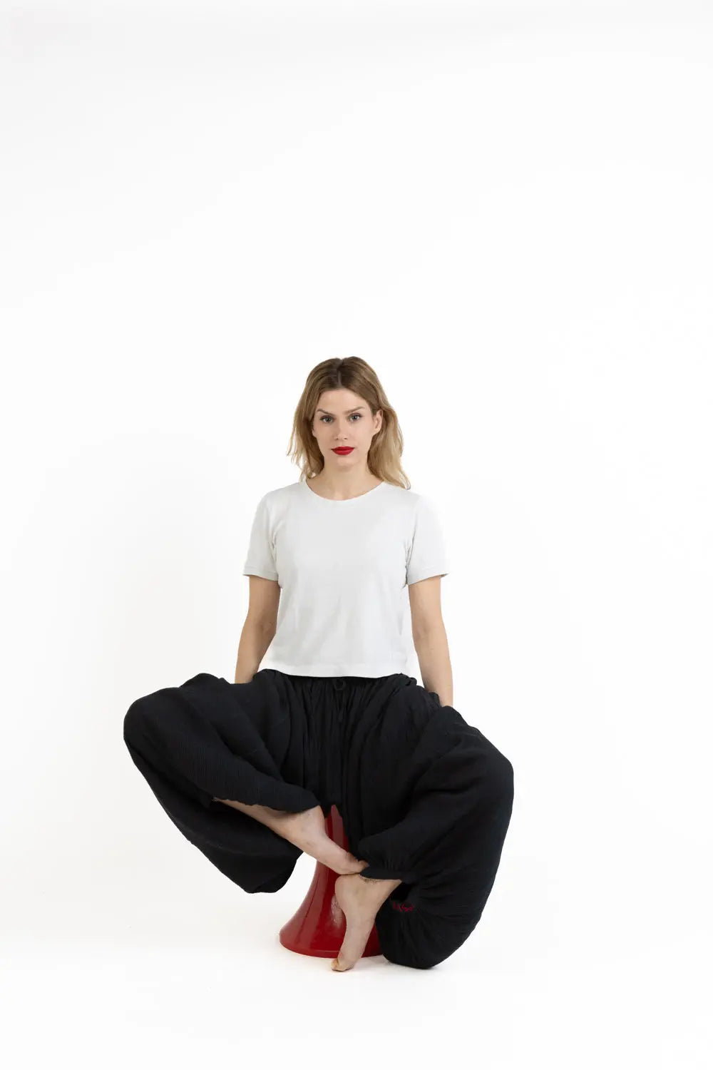 Parachute Pants - Gps Notre Dame de Paris Black Kilometre Paris