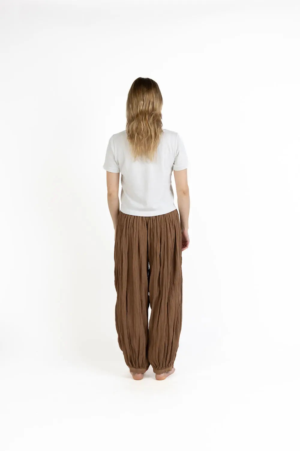 Parachute Pants - Gps Notre Dame de Paris Brown Kilometre Paris