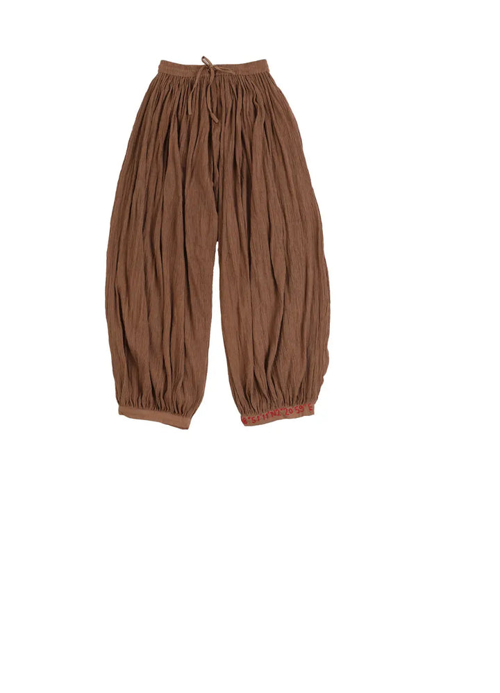 Parachute Pants - Gps Notre Dame de Paris Brown Kilometre Paris