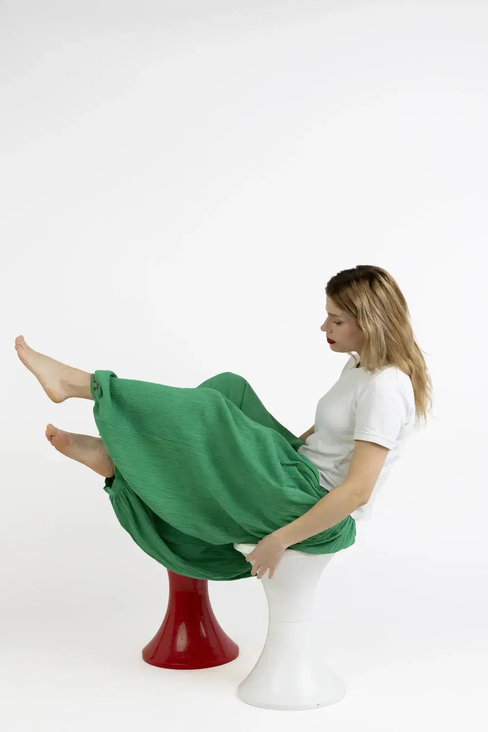 Parachute Pants - Gps Notre Dame de Paris Green Kilometre Paris