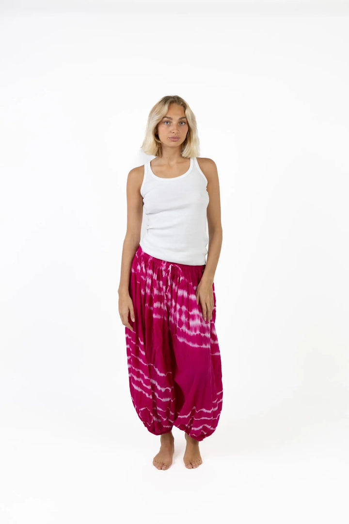 Parachute Pants - Gps Notre Dame de Paris Tie and Dye Kilometre Paris