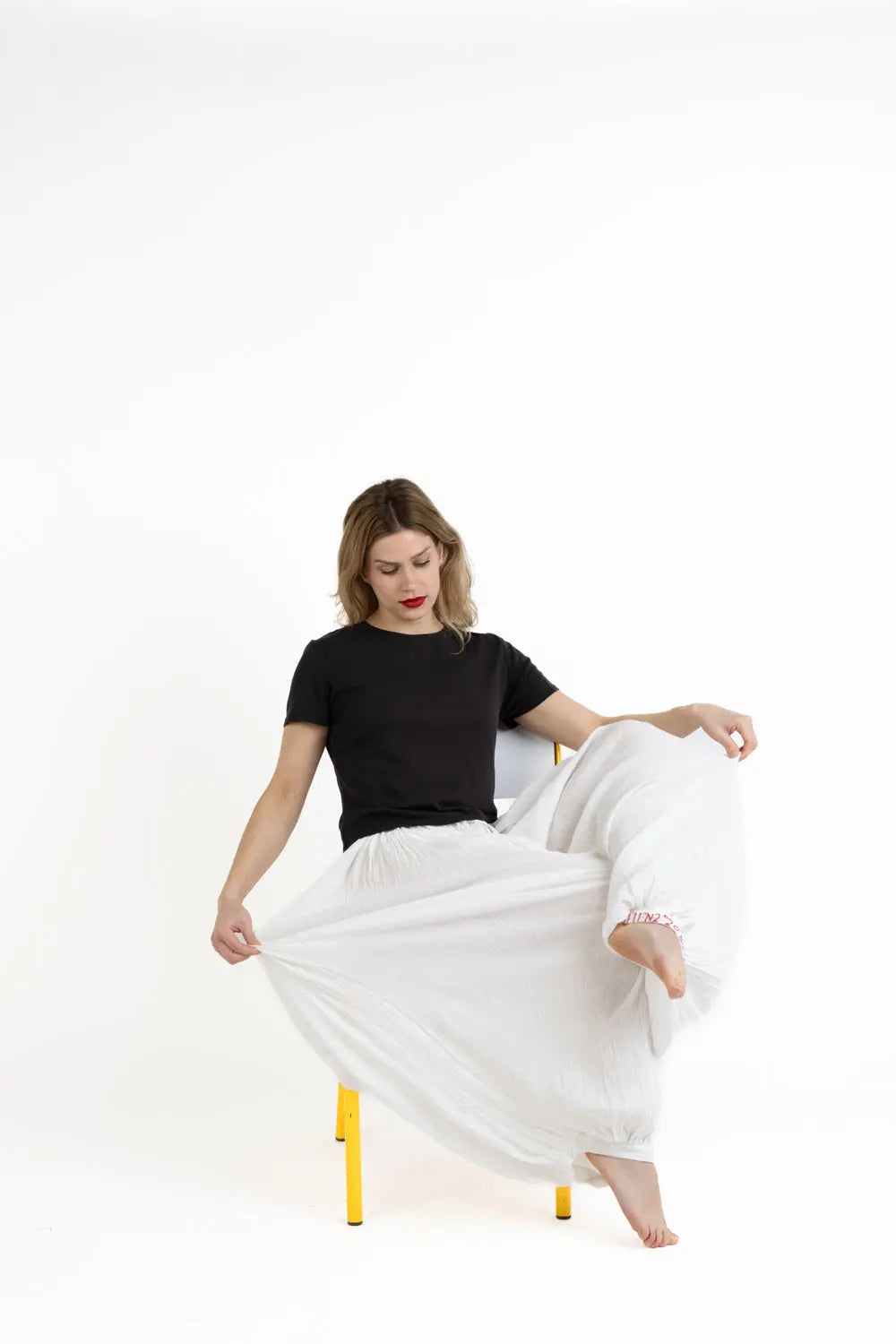 Parachute Pants - Gps Notre Dame de Paris White Kilometre Paris