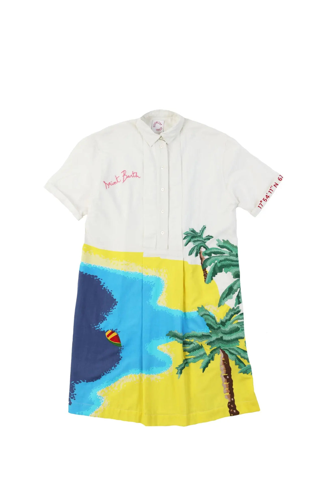 Saint Barth Print - K-shirt Kilometre Paris