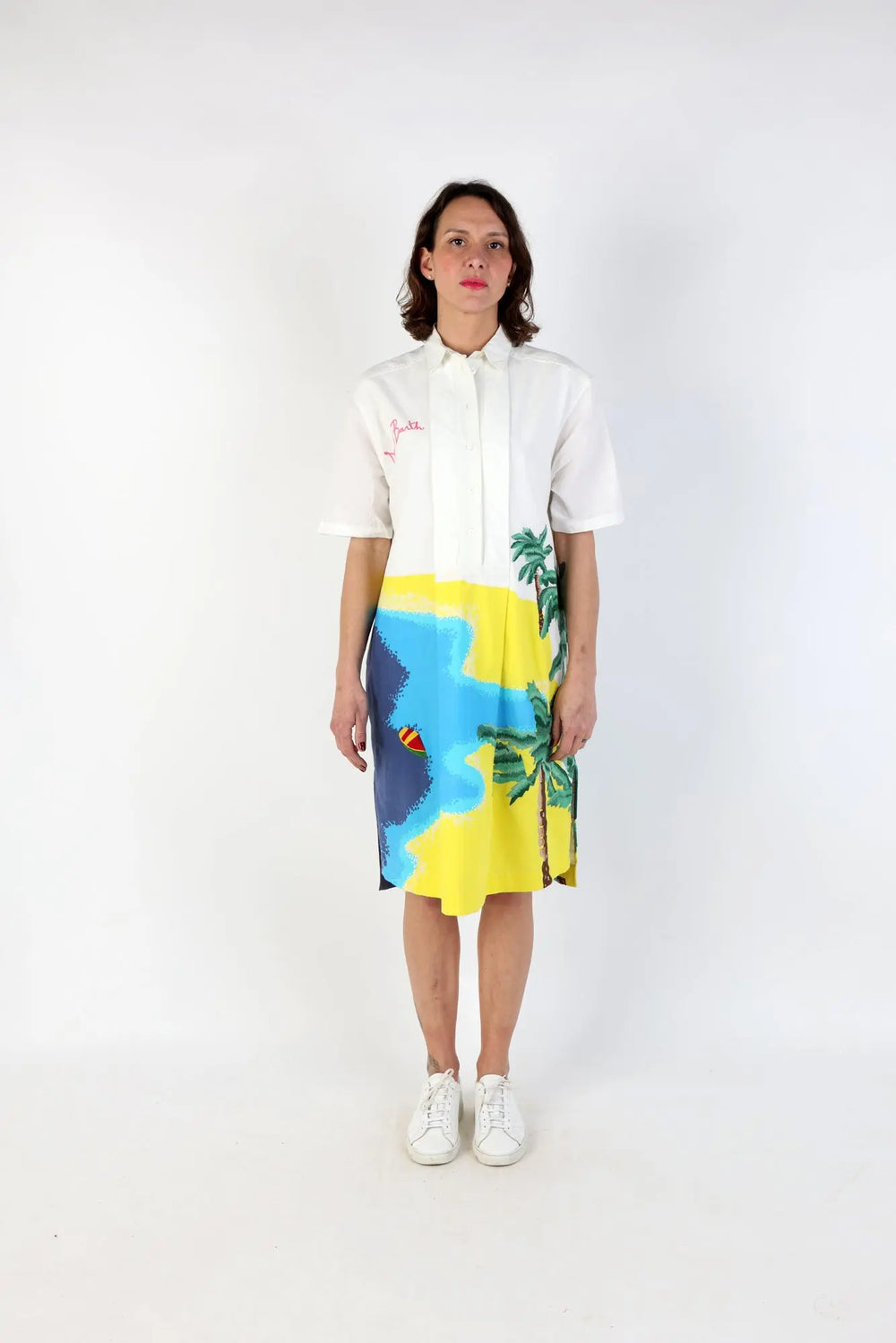 Saint Barth Print - K-shirt Kilometre Paris