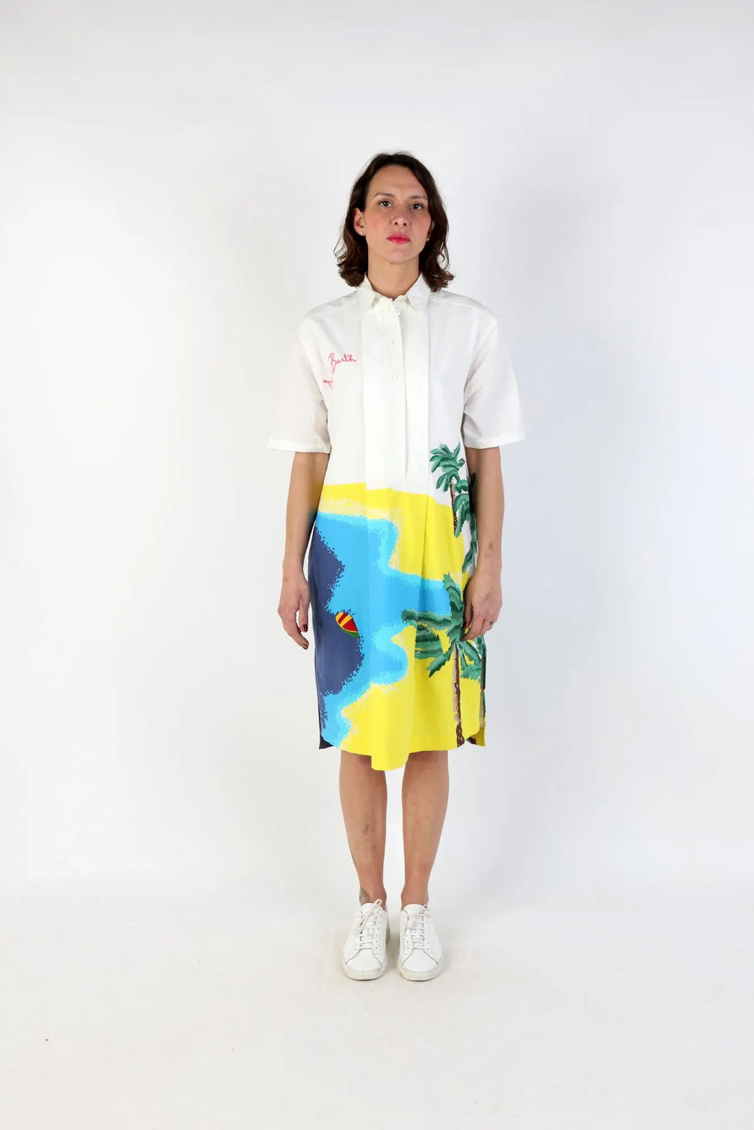 Saint Barth Print - K-shirt Kilometre Paris