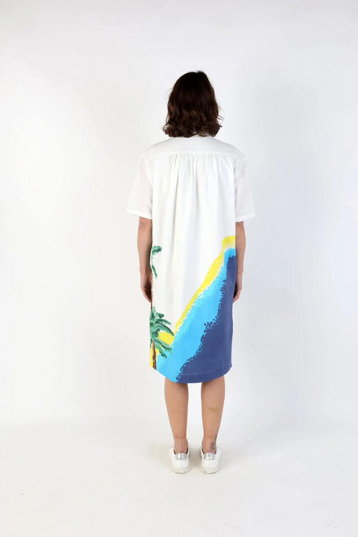 Saint Barth Print - K-shirt Kilometre Paris