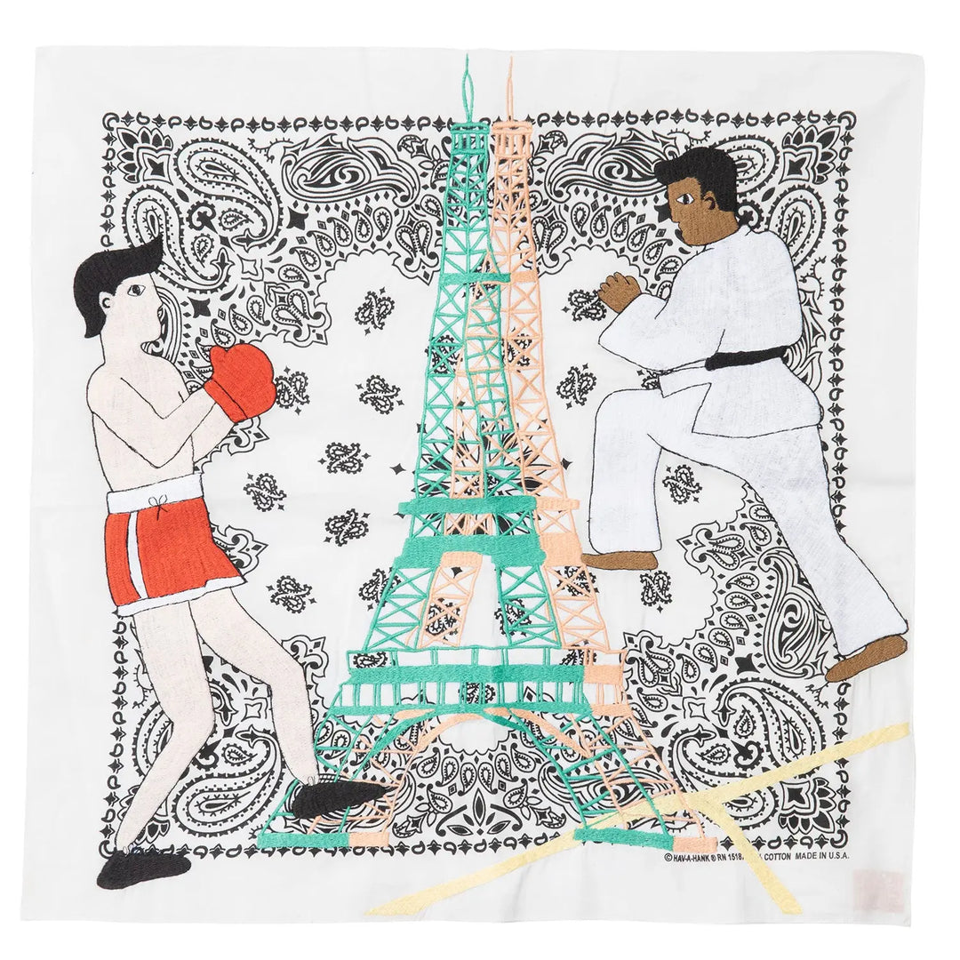 Tour Eiffel, 2024 Olympics, Paris, France Bandana