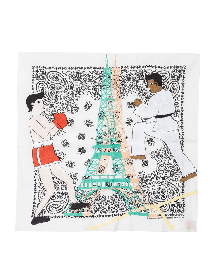 Tour Eiffel, 2024 Olympics, Paris, France - Bandana Bandana
