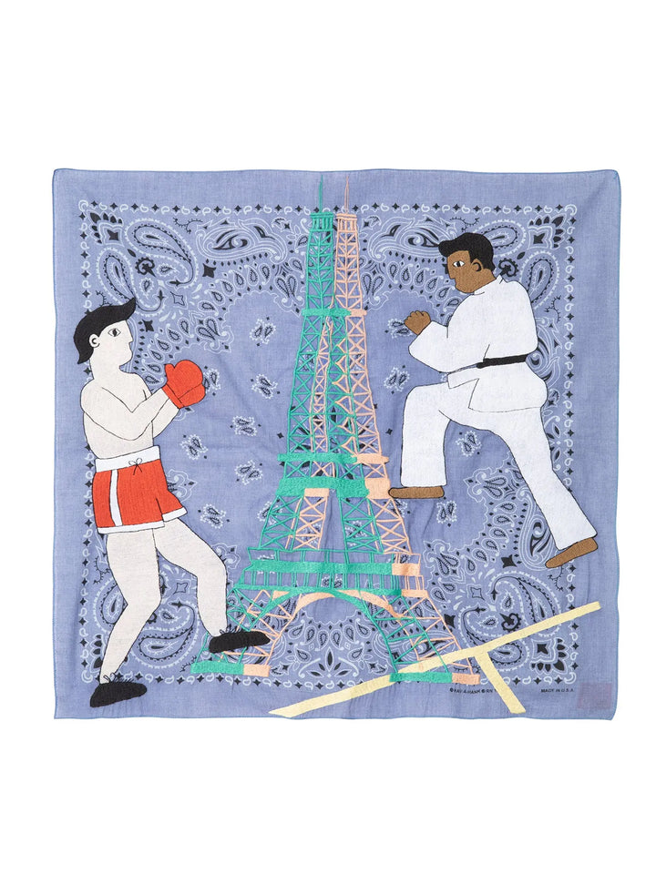Tour Eiffel, 2024 Olympics, Paris, France - Bandana Bandana