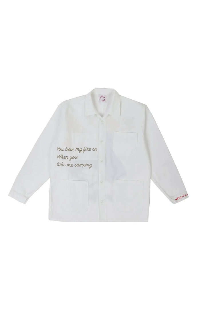 You turn my fire on - Blanc de travail Blanc de Travail